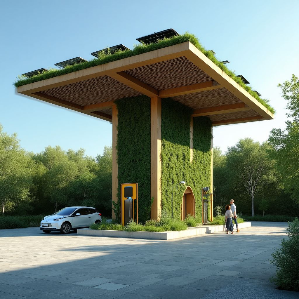Estación YPF sustentable