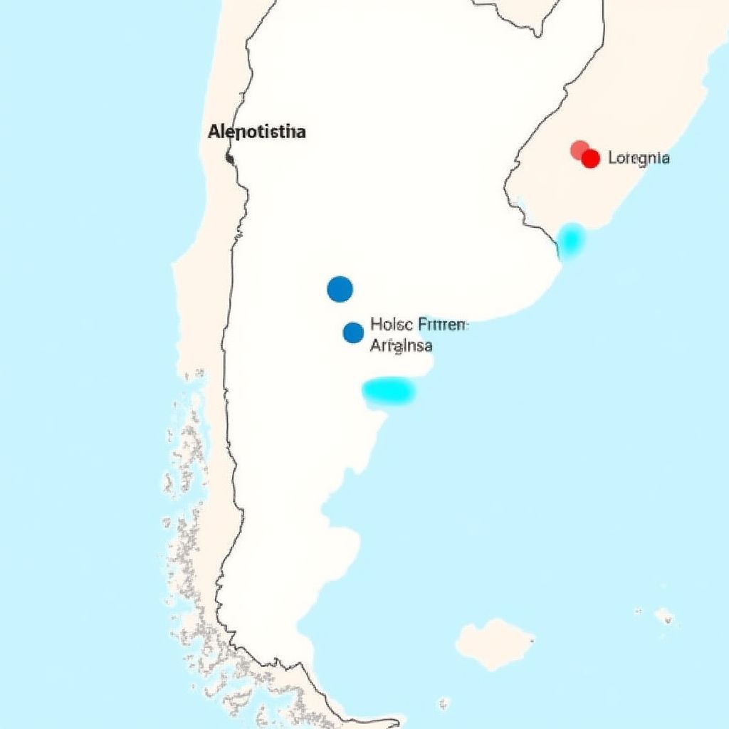 Mapa de estaciones YPF